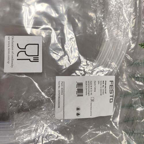FESTO 塑料气管 PFAN-4X0,75-NT 197061 费斯托全新原装 现货德国