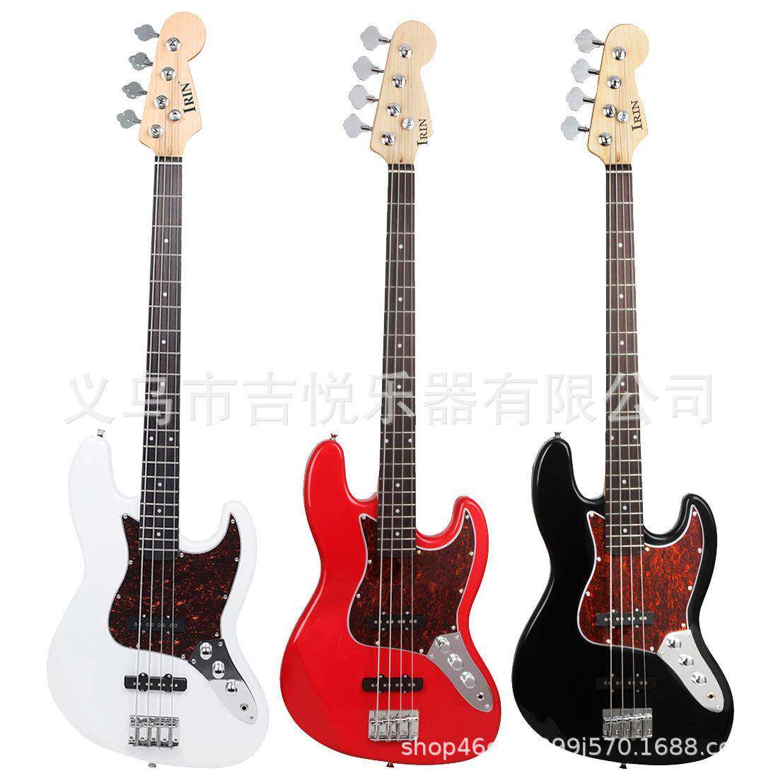 贝斯乐器四弦电贝斯J型电贝司低音吉他初学演奏摇滚4弦贝斯BASS