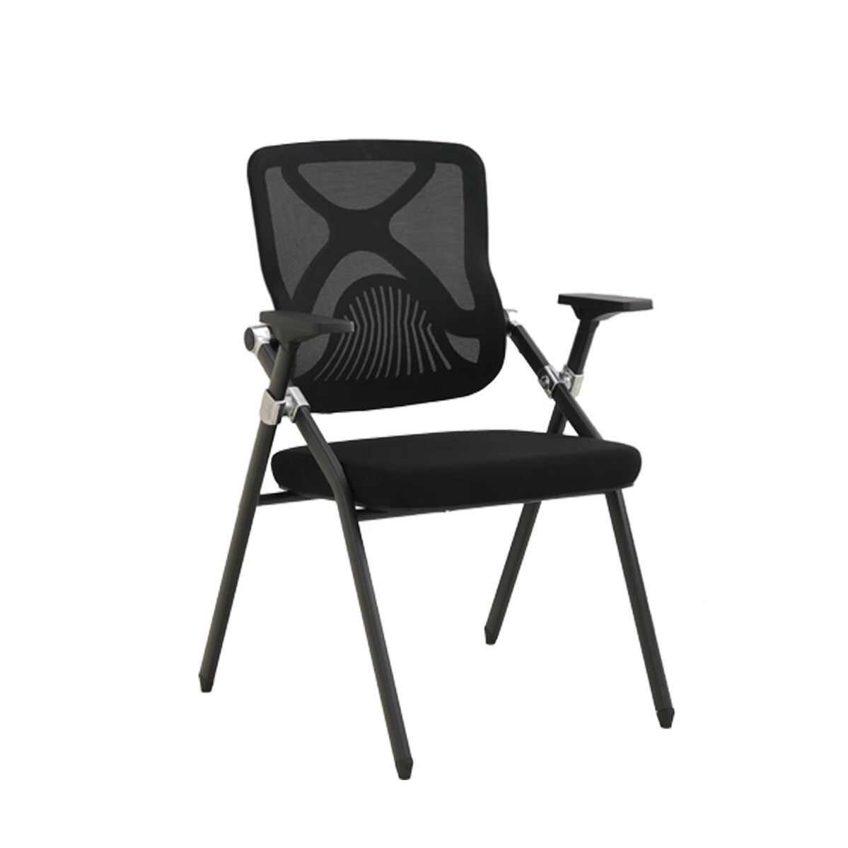 开会会议室培训班椅子桌椅办公室折叠培训会议椅带桌板写字板一体