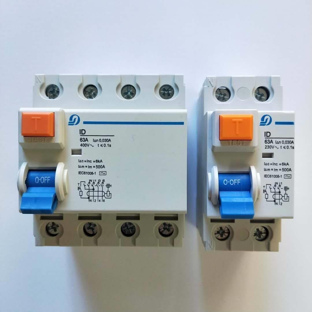 指阳漏电断路器小型空气漏电开关保护器2P家用4P 25A 40A 63A 32A