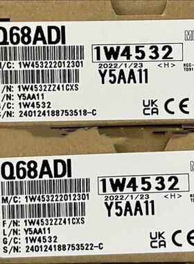 Q68ADI 可编程控制器Q系列PLC工控产品模块