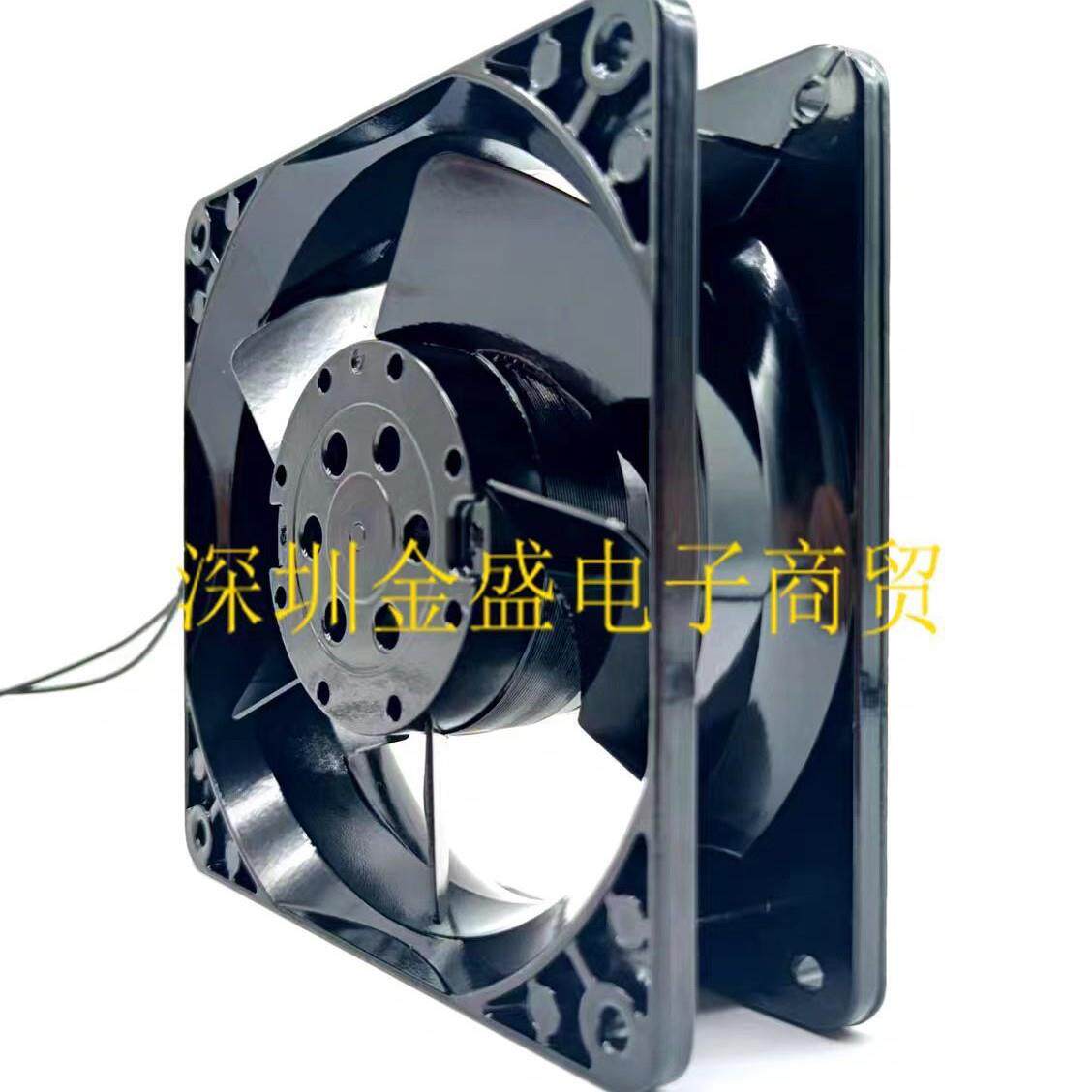 三巨轴流SJ1238HA2/BAT金属铁叶220V0.13A散热风扇12038 插片引线