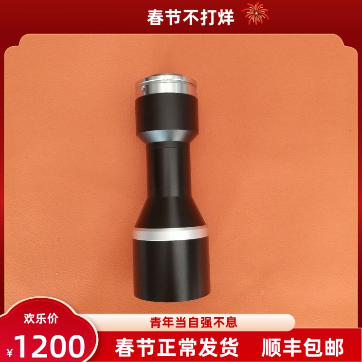 灿锐0.5X倍工业远心镜头XF-10MDT05X65-1C支持1.1英寸65工作距离