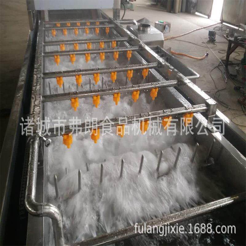 银耳木耳压喷淋清洗机香菇气泡清洗机供应净菜加工设备