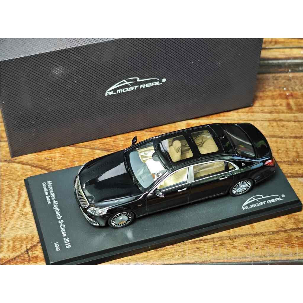高档AlmostReal模型 1/43 奔 迈巴赫2S- CLASS 019 黑色驰 可能有