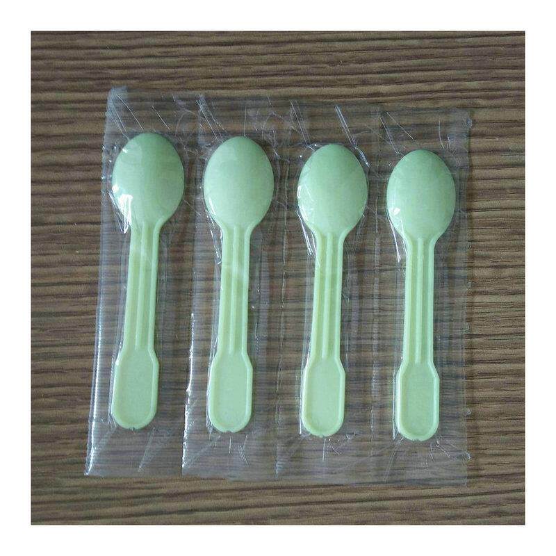 塑料小汤匙包装机一次性冰勺包装机平匙包装机单个汤匙包装机械