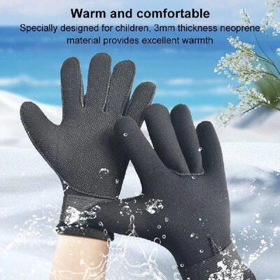 3mm Neoprene Kids Diving Gloves Wetsuit Water Gloves