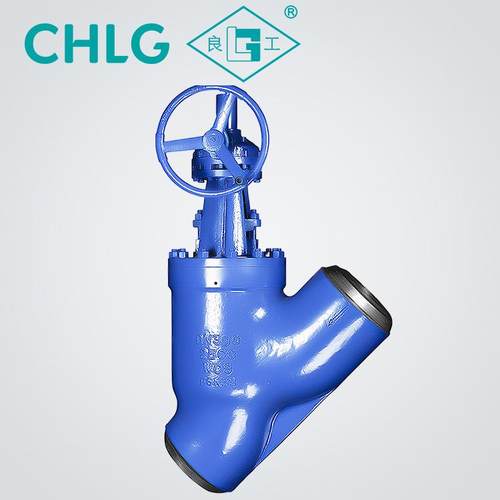 供应高压Y型截止阀304不锈钢截止阀涡轮式Y型高温焊接截止阀