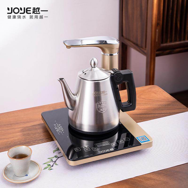 越一K11恒温电热烧水壶全自动上水家用保温一体开盖除氯小泡茶器