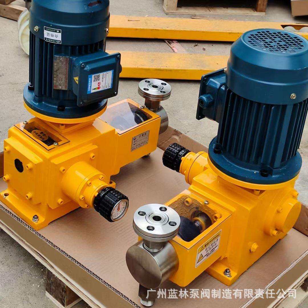 耐磨型J41-X柱塞式计量泵高温动保不锈钢柱塞计量泵温带手调节