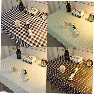 餐桌布Tablecloth printed cotton linen table cloth rectangle