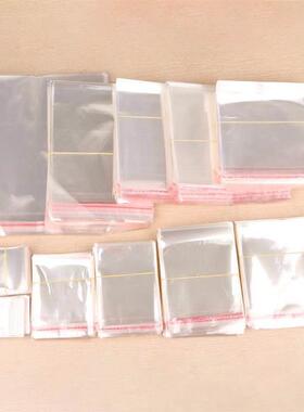 .Storage Bags Clear Self Adhesive Seal Plastic Packaging Bag