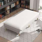 阳台沙发懒作床贵妃榻COA单人床人躺接椅脚踏定出租房可坐凳加宽