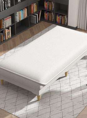 阳加台沙踏发床贵妃榻单人床懒人躺椅脚定作出租QZP接房可坐凳宽