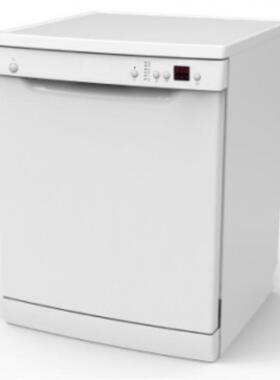 银色独立式家用洗碗机14套餐具三层碗蓝顶托盘功能多旺销欧美