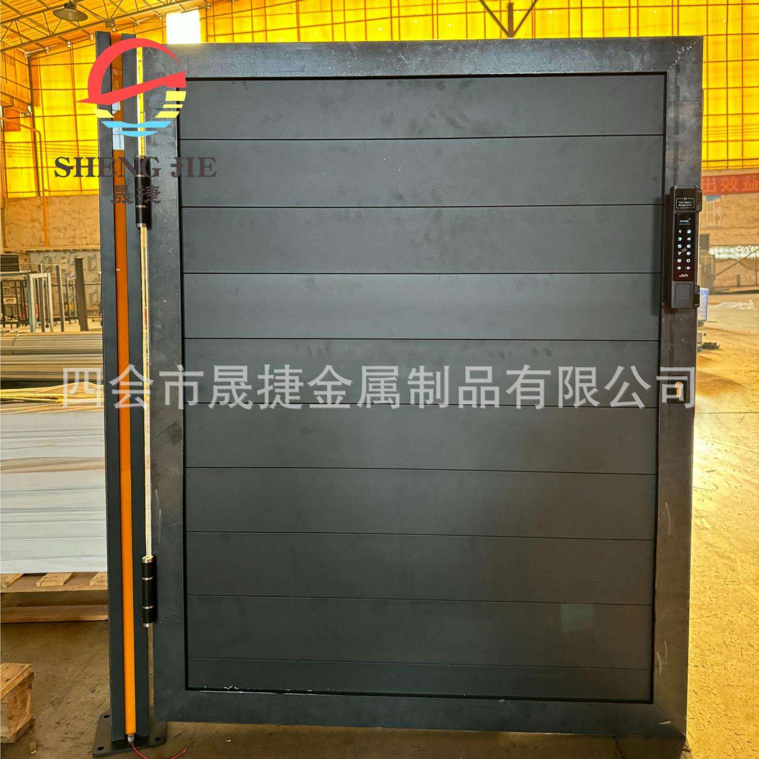 庭院大门户外铝合金别墅门铝艺院子门花园门自建简约房单双开大门