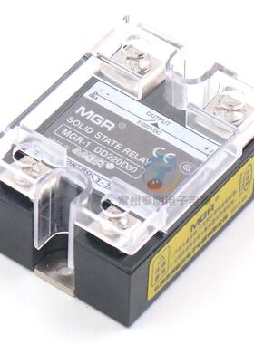 美格尔单相固态继电器SSR-80DD直流控直流80A MGR-1 DD220D80 24V
