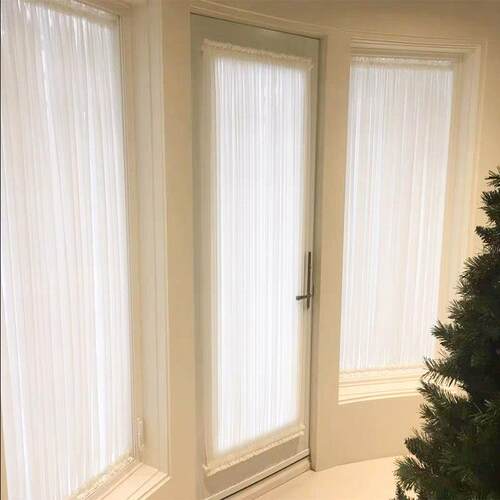 绷纱遮挡蓬纱帘粘贴卫生间专用透光不透人隔断卧室免打孔curtain