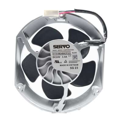 原装SERVO 15*17cm 伺服器 变频器风扇 D1751M24B8CP323 24V 3.4A