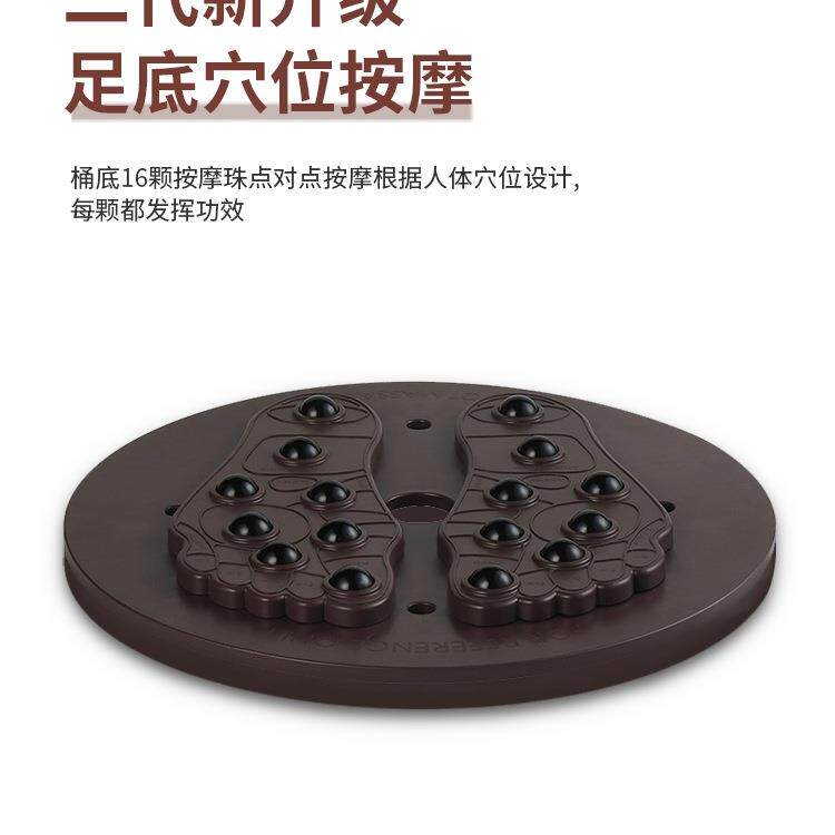 实木泡脚桶家用加小过腿足浴桶木桶按摩NYG养生厚保温脚洗脚桶泡