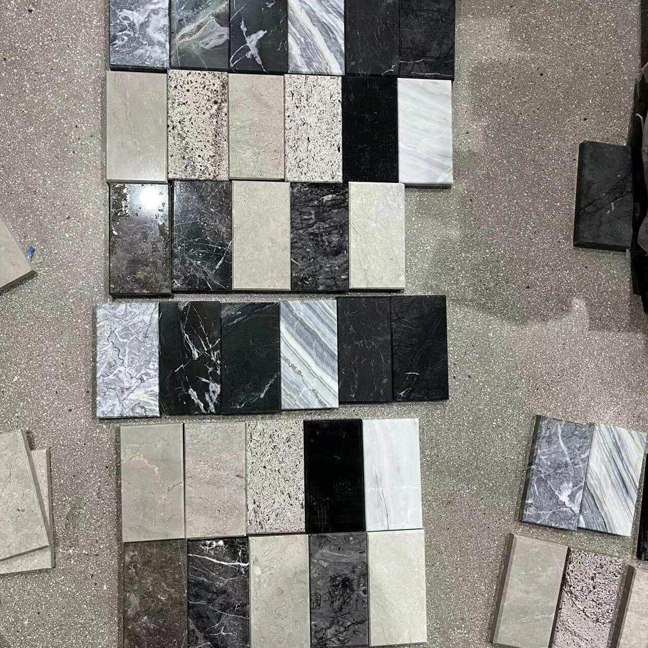 大理石样品设计师 工地项目招标石材样板各种大理石莱姆石样品