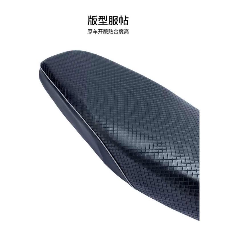 弯梁摩托车坐垫套加厚防水防晒皮革坐套助力110C弯梁座套四季通用