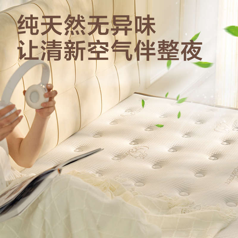 椰棕乳胶床垫子加软天然粽榈家用卧室护腰脊10公分单人定制折叠