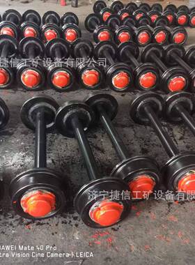 矿车轮对350mm空心实心铸钢矿车轮对煤矿铸钢窑车300mm轨道轮