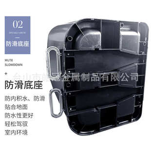 加厚分类户外带酒店两桶商场超市不锈钢走廊垃圾桶冠盖分类批发皓