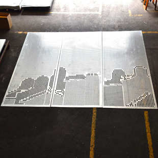 艺术图案冲孔板室外幕墙背景墙装 吊顶造型穿孔网 饰铝单板镂空花式