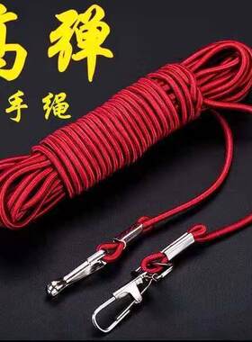 钓鱼失手绳垂钓护竿 10米 20米自动伸缩溜鱼器多功能收缩渔具配件