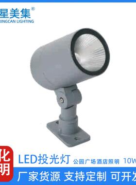 10W20W30W40W 工程户外LED景观亮化投光灯圆形 大功率照树灯