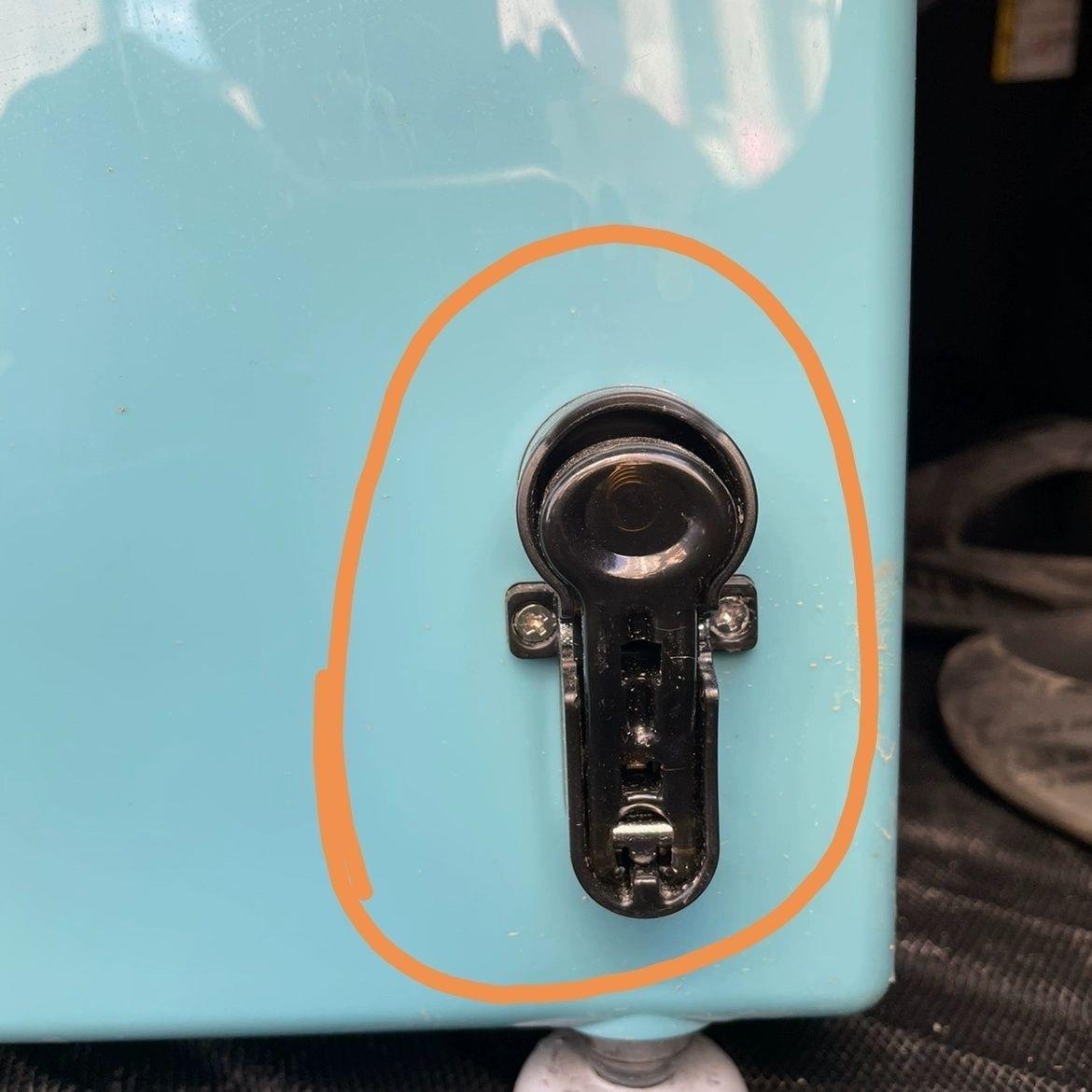 雷臣钓箱升降脚按钮开关卡扣锁高低调节器控制器按键原厂加厚通用