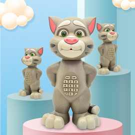 会说话的汤姆猫玩具tom猫智能对话儿童，玩具公仔玩偶早教故事机