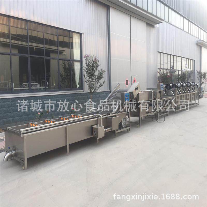 菠菜清洗机 全自动气泡清洗机加压喷淋 蔬菜自动清洗机厂家