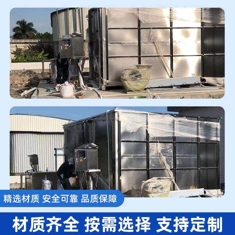 废气处理生物滴滤塔 养殖场生物除臭滴滤池 恶臭除臭环保处理设备