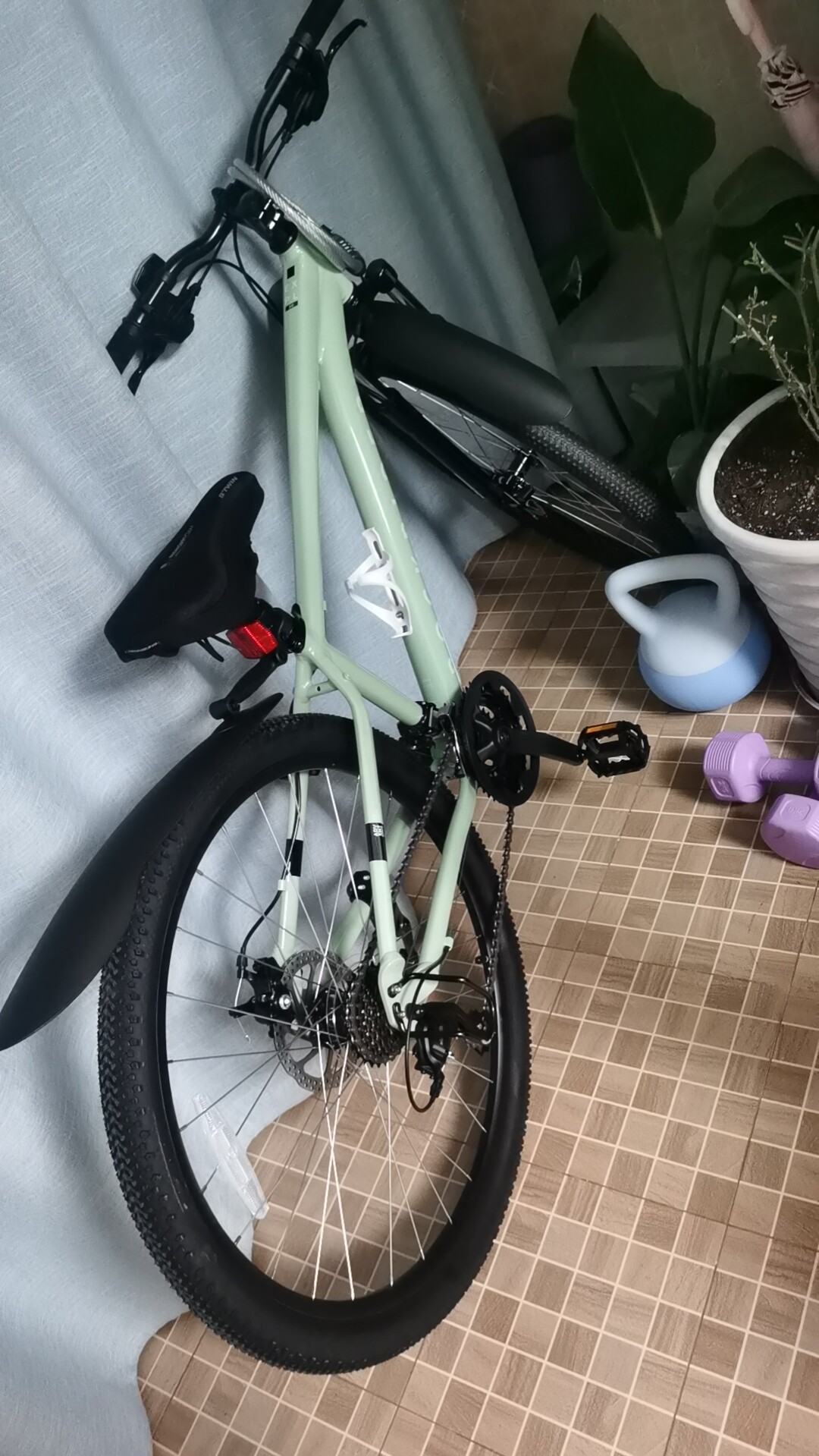 Горный велосипед Decathlon EXPL50 27.5" 21 скорость легкая алюминиевая рама вилка 80 мм дисковые тормоза photo review