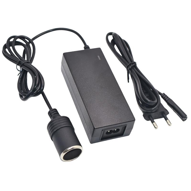 充气垫适配器12V7500MA欧规CE84W12V7A打气泵开关电源带点烟头
