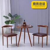 小吃店桌商用经餐济型早餐快餐烧厅烤面馆食堂餐桌220624桌椅组合吃饭子