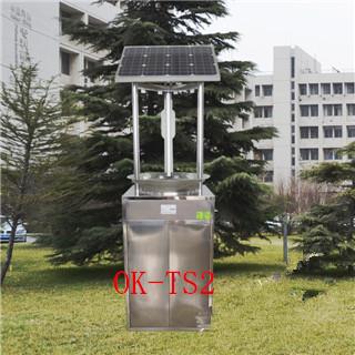 欧柯奇OK-TS3型太阳能杀虫灯烟草、园林、景区太阳能诱虫灯