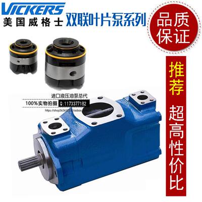 海天注塑机油泵3525V 38A 17 1C22R液压泵3525V30A21高压叶片泵芯