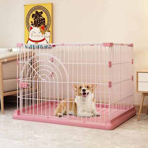 犬猫宠物迪室内笼子带家用小型中型别墅犬泰狗笼子猫狗厕所笼子