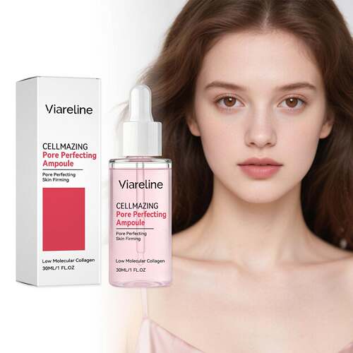 VIARELINE Pore Refining Ampoule Essence, gently moisturizes