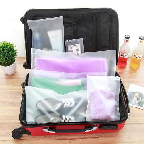 Transparent Travel Storage Bags - Dust-proof and Self-sealin