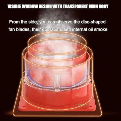 ABS Exhaust Fan Check Valve Leak-Proof Red Range Hood Check