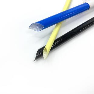 电线防火套管4kv耐压玻纤管现货内径1mm高温耐高压线束柔软耐磨管