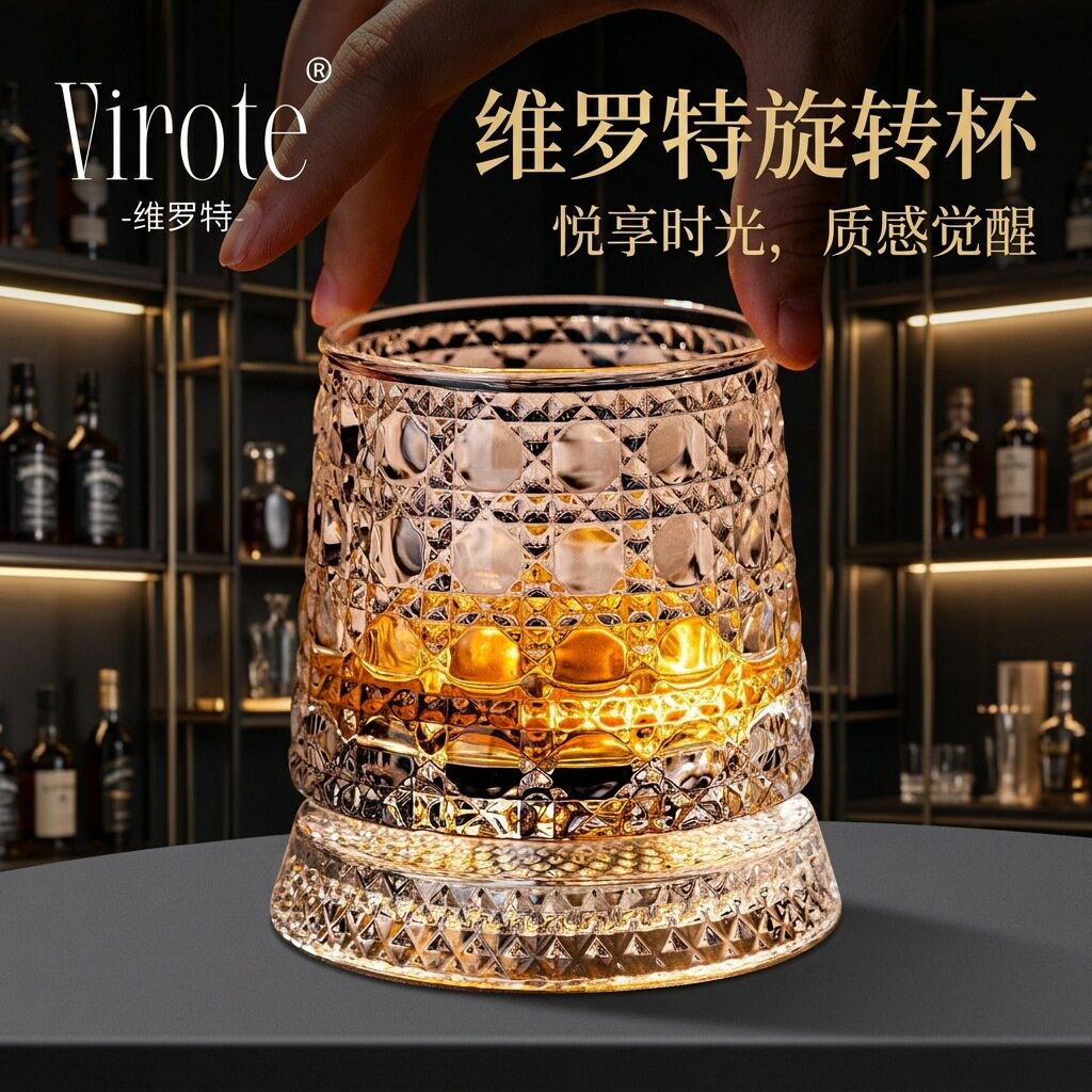 威士忌酒不倒翁啤酒杯个性酒杯