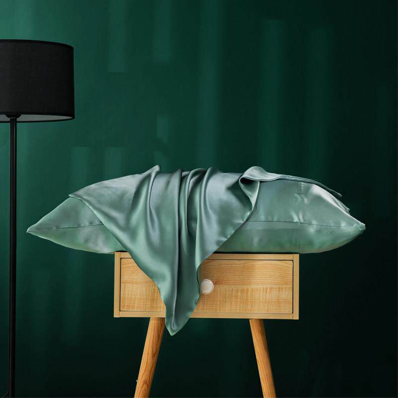 丝绸双面真丝枕套40姆米重磅100桑蚕丝枕巾乳胶枕套美容枕头套