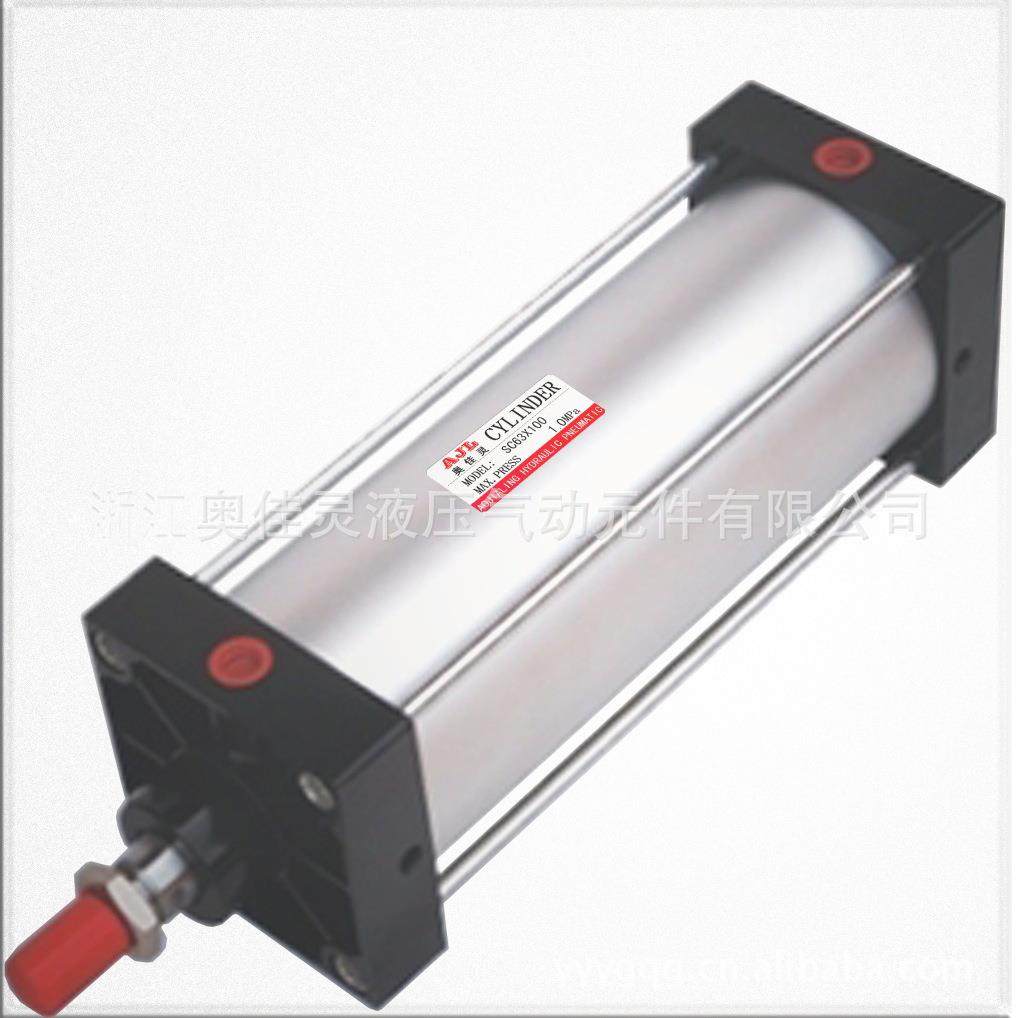 SC6标准2气缸小型气动40大推力SC50X25X50x75X100x200x00x500