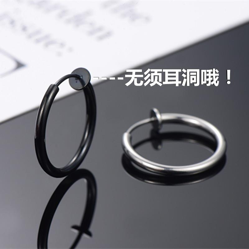 耳夹无耳洞男生耳骨夹潮